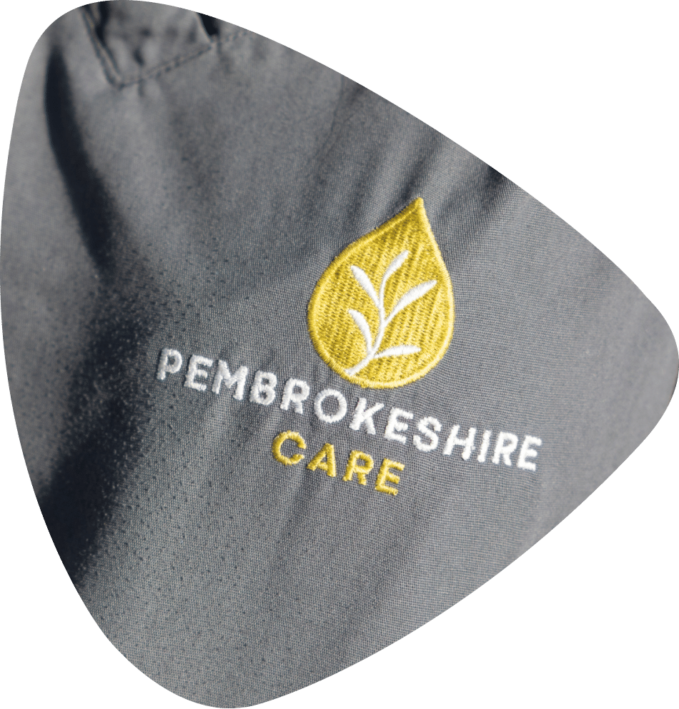 Care home uniform logo